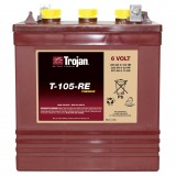 Аккумулятор глубокого цикла для ВИЭ Trojan T-105-RE 250Ач(100ч) 6В